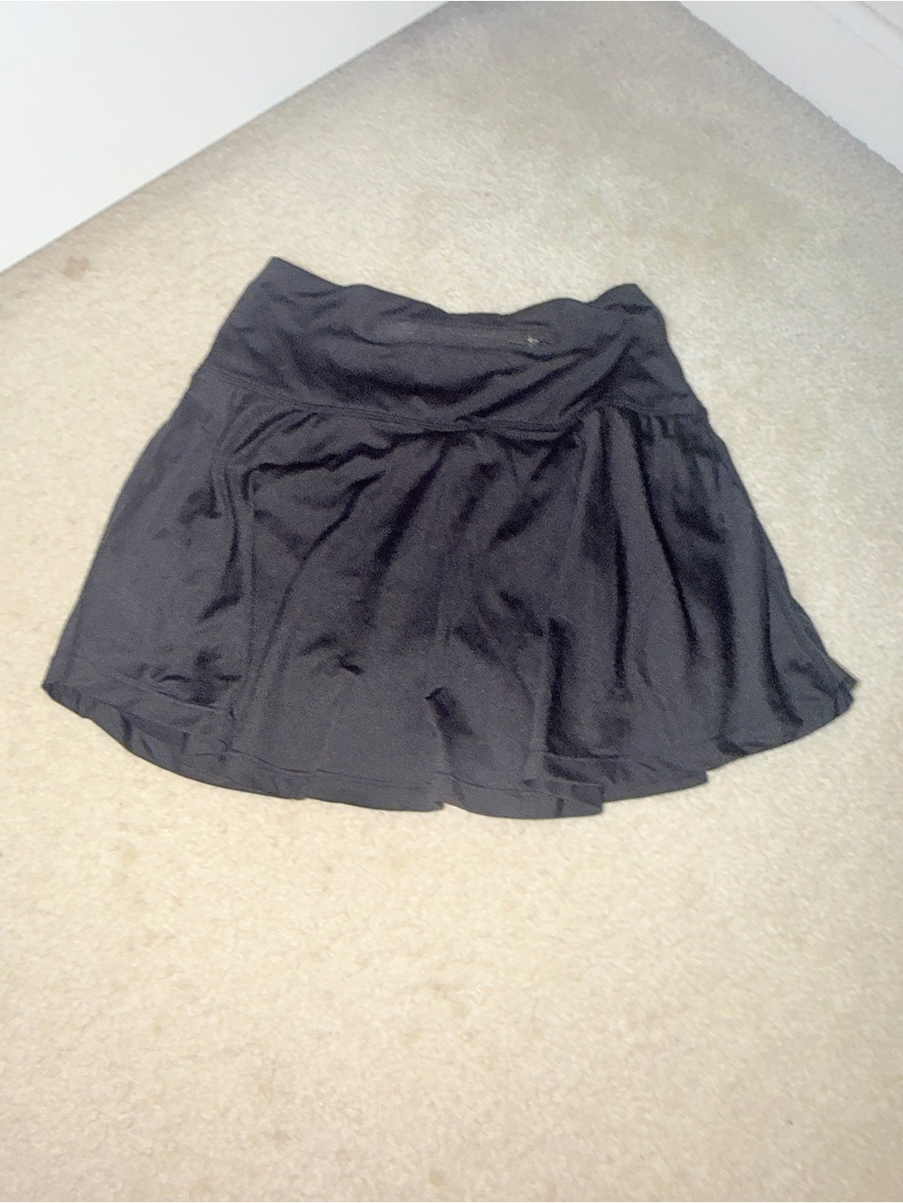 Amazon Essentials Black Mini Skater Skirt